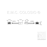 8 P Ma+Fe Micro Fit Molex M07M8 - M07F8