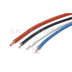 Silicone + Fiber Glass Braid C0R--