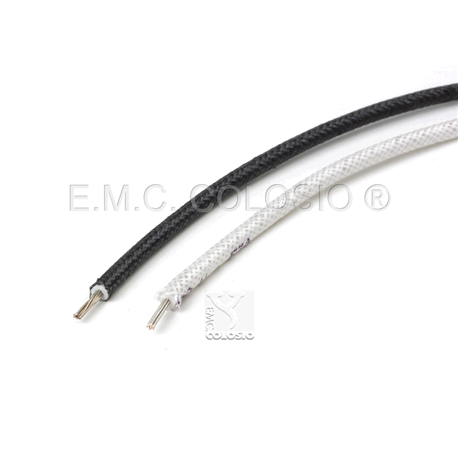 Silicone + Fiber Glass Braid Q01--