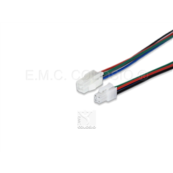 4 P Ma+Fe pan MINI FIT Jr Molex M18M4 - M18P4