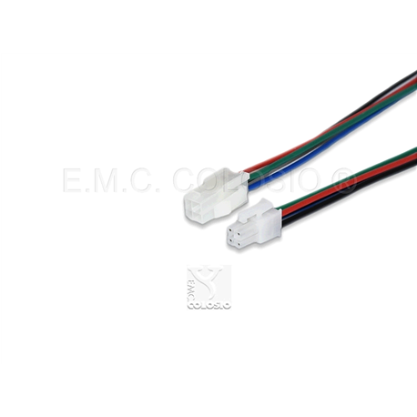 4 P Ma+Fe pan MINI FIT Jr Molex M18M4 - M18P4