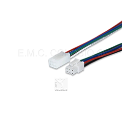 6 P Ma+Fe MINI FIT Jr Molex M18M6 - M18F6