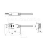 Conector para Leds M40-