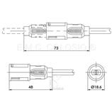Connector for Leds M79S-